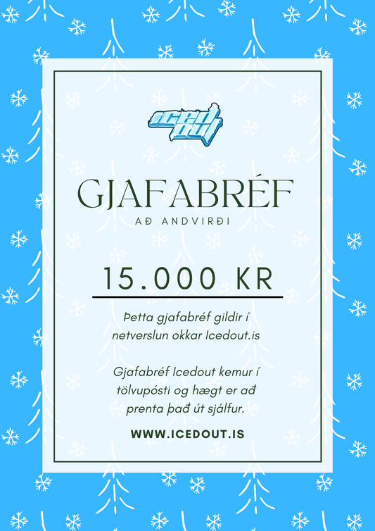 15k Gjafabréf