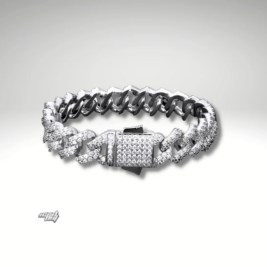 ICED OUT Diamond Cut Armband (12mm)